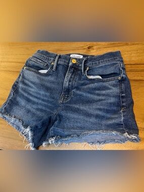 Frame Denim Raw-Hem Le Brigette Size 26 Stretch